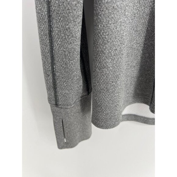 Noble Outfitters Womens 1/4 Pullover Equestrian Grey Performance Size Medium - Picture 3 of 5